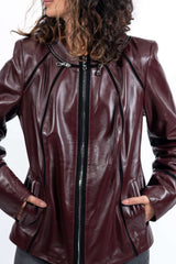 Women's leather jacket Bella