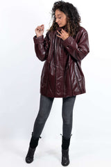 Women's leather jacket Elena