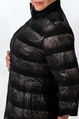 Women's leather jacket Karina  Gold