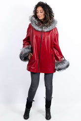 Women's leather jacket Jacqueline