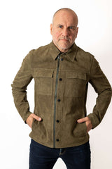 Men's leather jacket Damian Green Suede