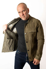 Men's leather jacket Damian Green Suede