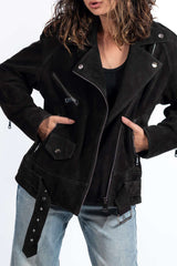 Leather suede jacket Bistra
