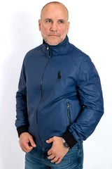 Men's leather bomber jacket Biser