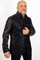 Men's leather jacket Dennis