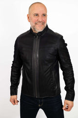 Men's leather jacket Migel