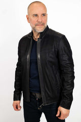 Men's leather jacket Migel