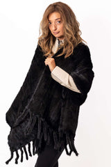 Women's exclusive knitted mink Scarf