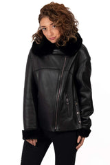Women's exclusive lambskin coat Desita