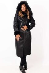 Women's exclusive lambskin coat Aneta