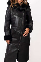 Women's exclusive lambskin coat Aneta