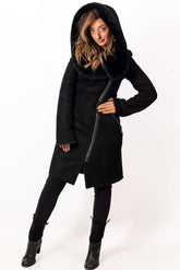 Women's exclusive lambskin coat Veronica