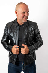 Men's leather jacket Vitomir