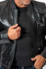 Men's leather jacket Vitomir