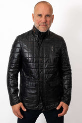 Men's leather jacket Zoran Black