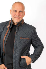 Men's leather jacket Zoran
