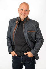Men's leather jacket Zoran
