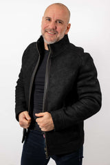 Men's leather coat Philip