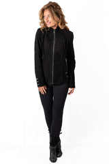 Leather suede jacket Adelina