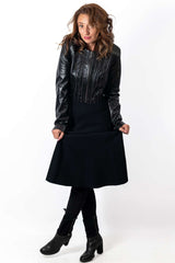 Women's leather jacket Bolero