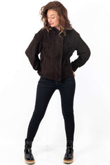 Leather suede jacket Vihra