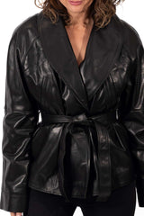 Women's leather jacket Bilyana