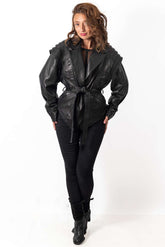Women's leather jacket Vaya