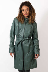 Women's leather coat Branimira