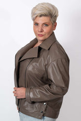Women's leather jacket Bojana