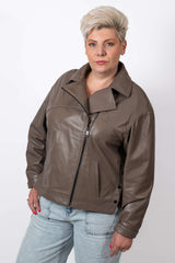 Women's leather jacket Bojana