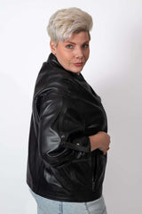 Women's leather jacket Bina