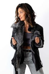 Women's exclusive coat Boryana Toscana
