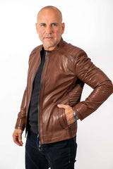 Men's leather jacket James