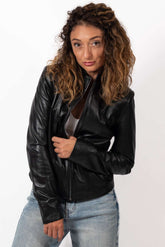 Women's leather jacket Agatha