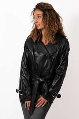 Women's leather jacket Elana Short