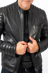 Men's leather jacket Dino type Biker