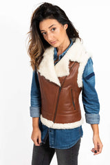 Women's warm vest Anelia