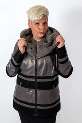 Women's leather coat Karina