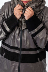 Women's leather coat Karina