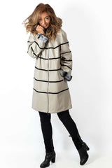 Women's leather coat Dara Double-Faced