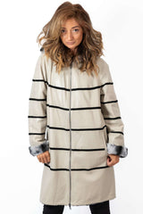 Women's leather coat Dara Double-Faced
