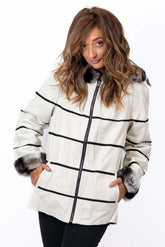 Women's leather jacket Lilia Double-Faced