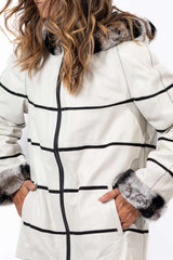 Women's leather jacket Lilia Double-Faced