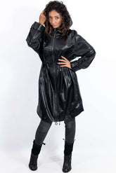 Women's leather coat Deyana