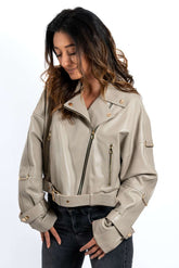 Women's leather jacket Asena