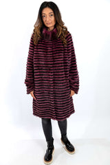 Women's exclusive coat from mink Dayana Powder