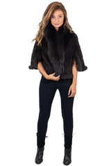 Women's exclusive mink coat Divna Brown