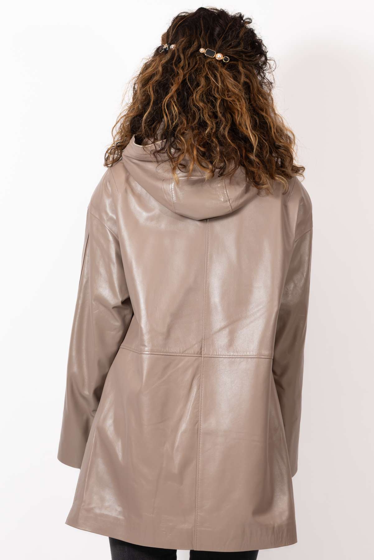Women's leather jacket Zara