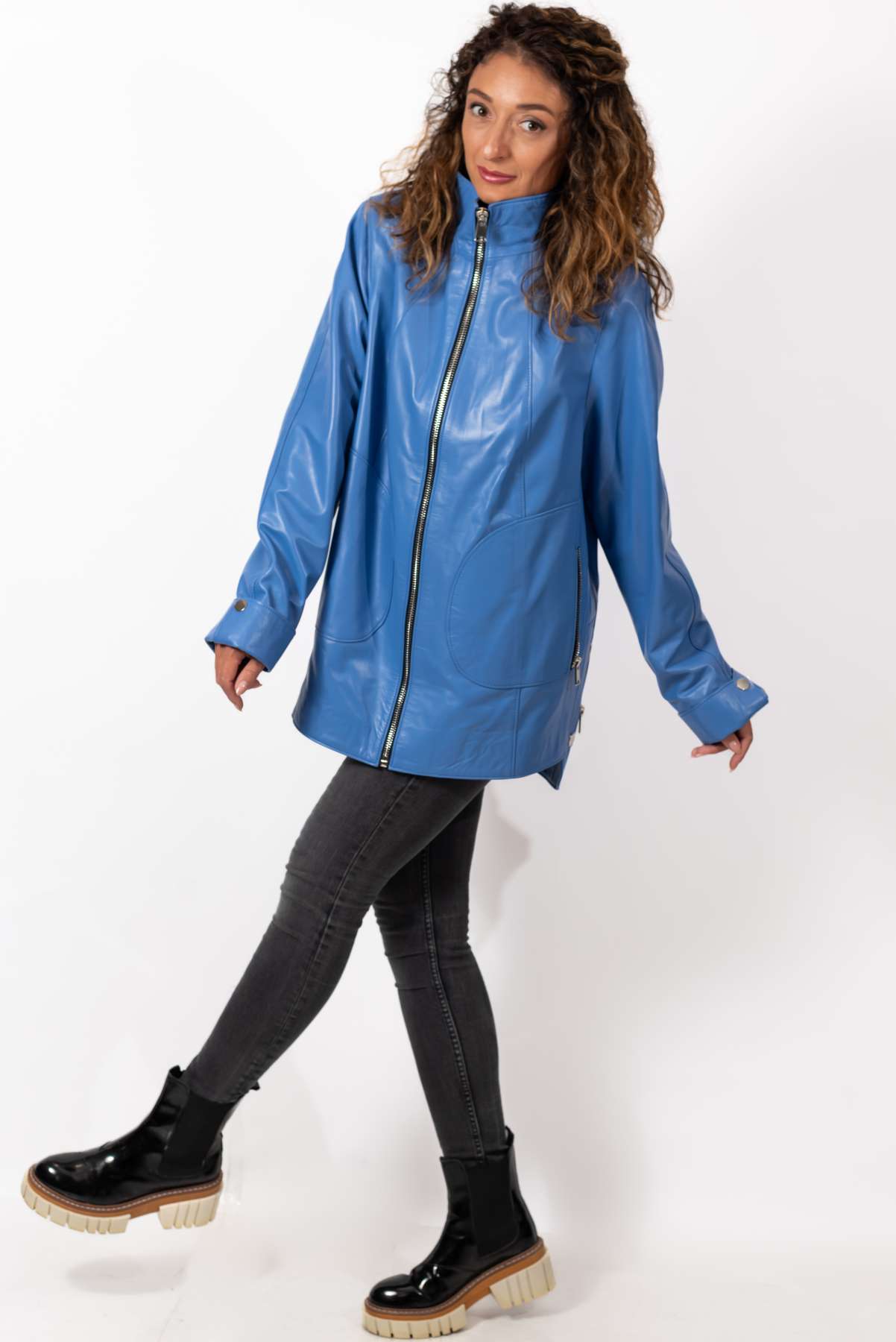 Women's leather jacket Diana
