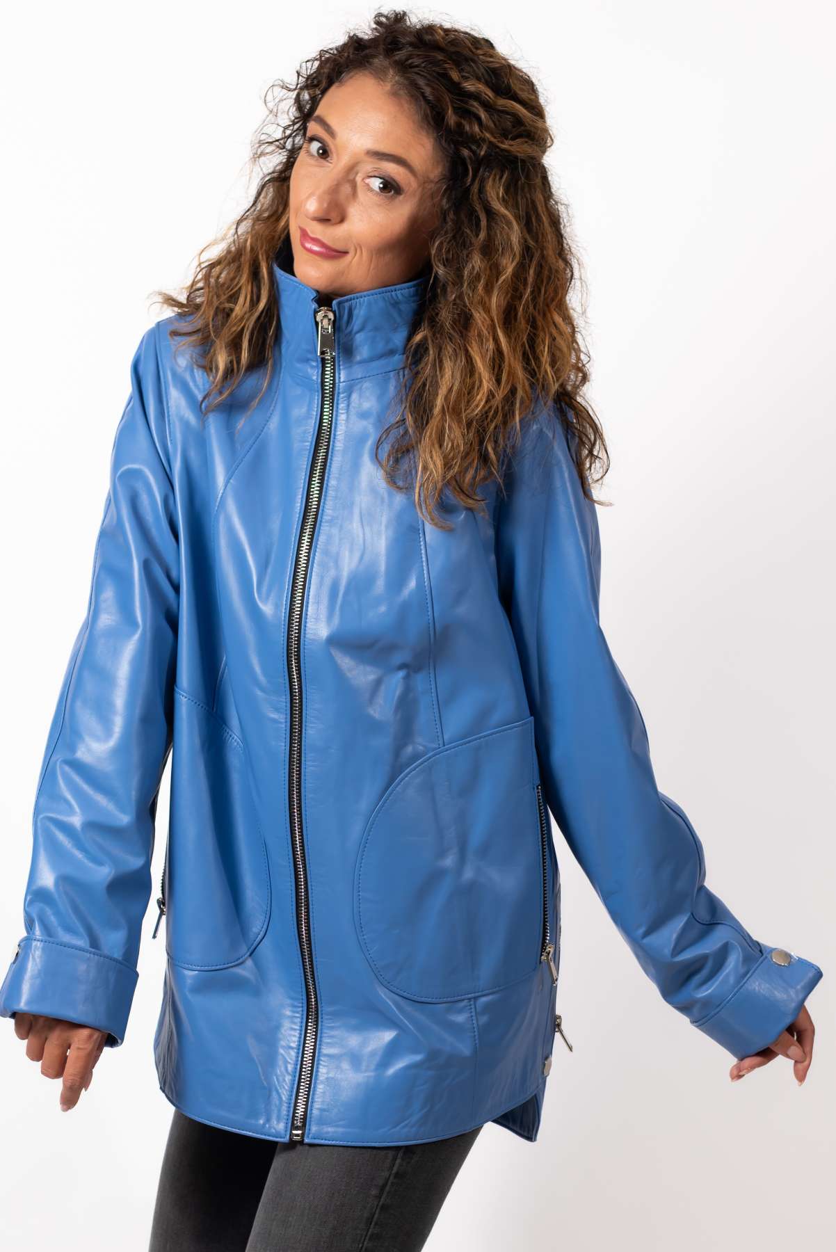 Women's leather jacket Diana